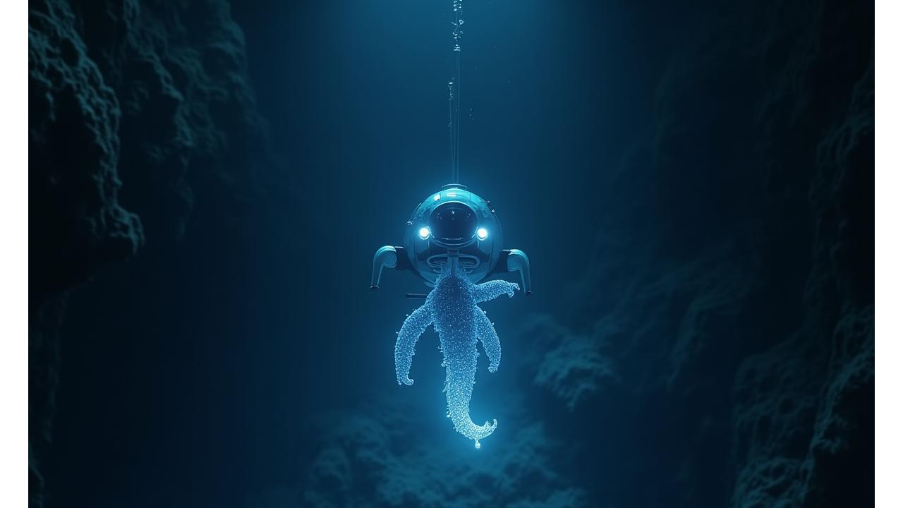 大学研究所向け深海探査装置開発プロジェクトで新種魚類を発見